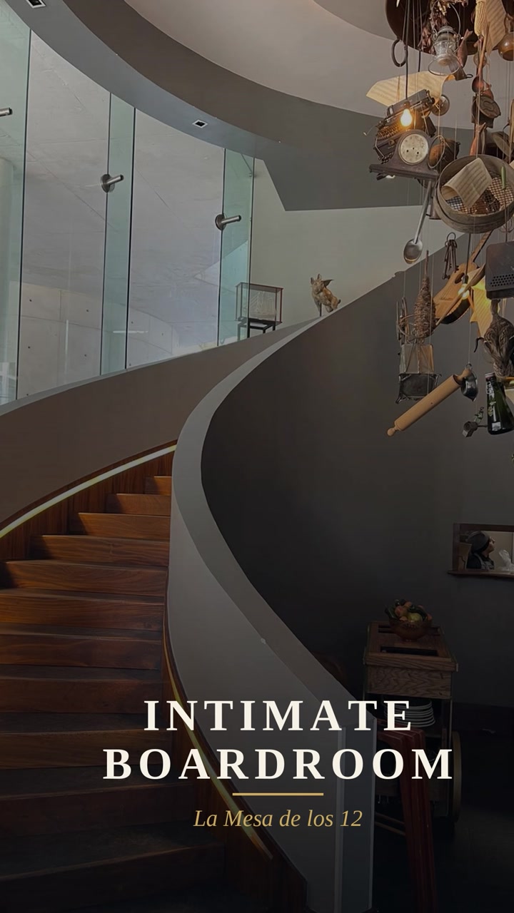 A frame from the Intimate Boardroom event film